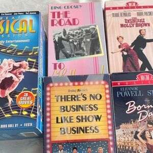 7 Classic Musicals VHS Collection